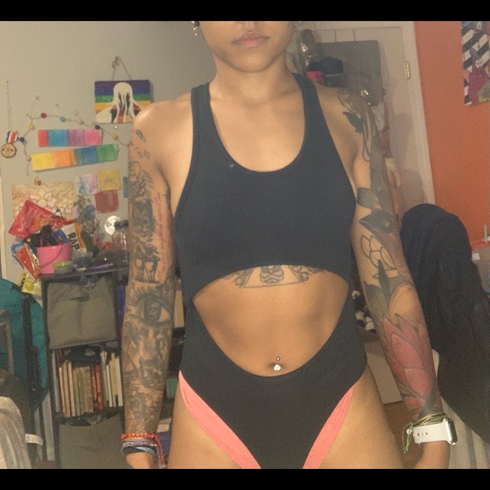 Black body suit